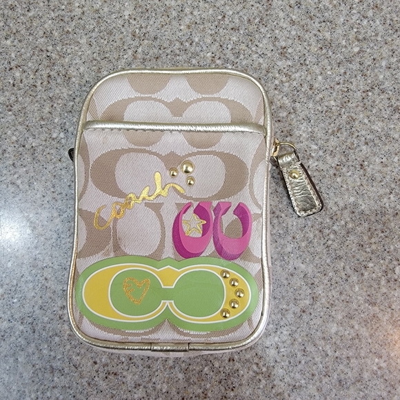Coach Colorful Small Wristlet - Picture 1 of 4